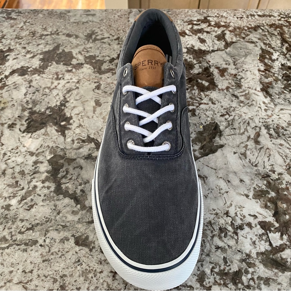 Sperry Striper II lace up canvas sneaker